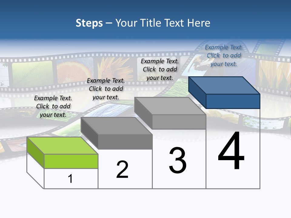 Movie Frame Camera PowerPoint Template