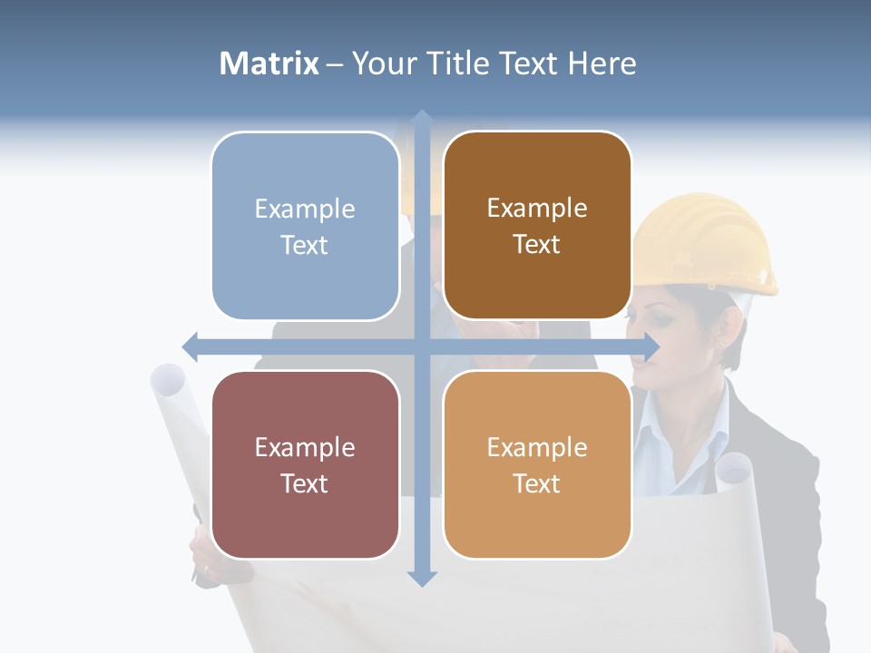 Working Urban Workplace PowerPoint Template