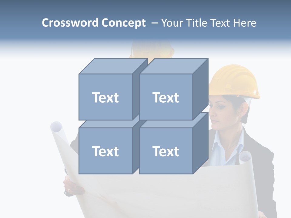 Working Urban Workplace PowerPoint Template