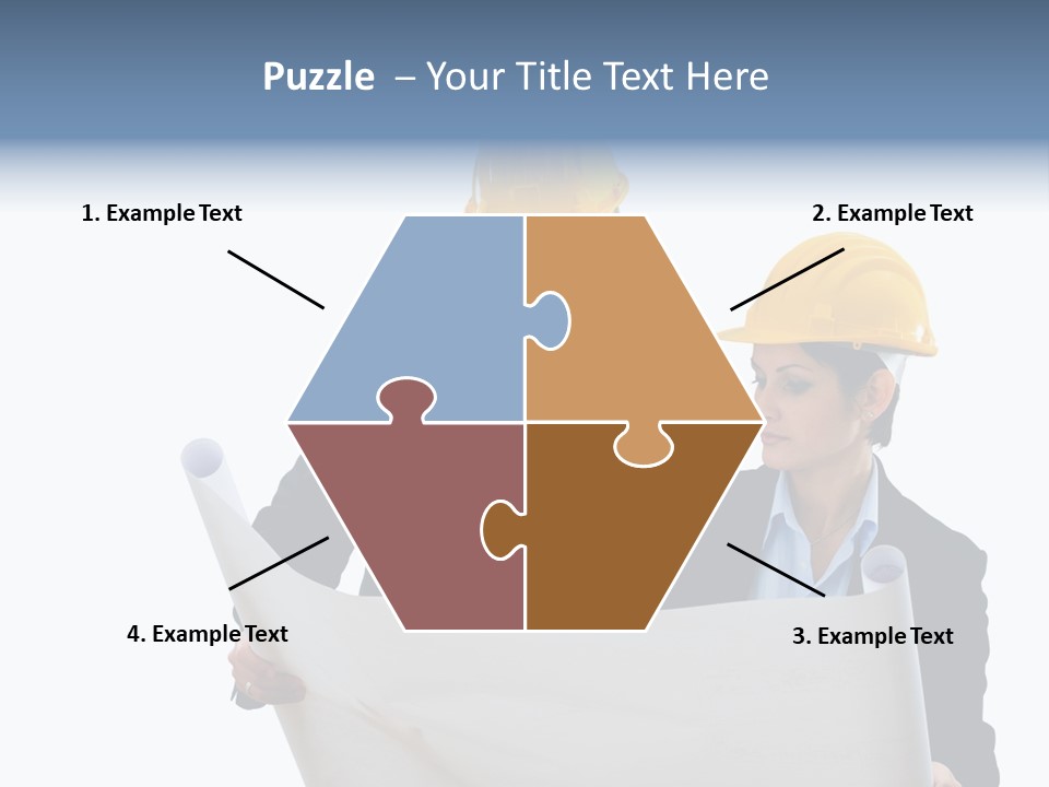 Working Urban Workplace PowerPoint Template