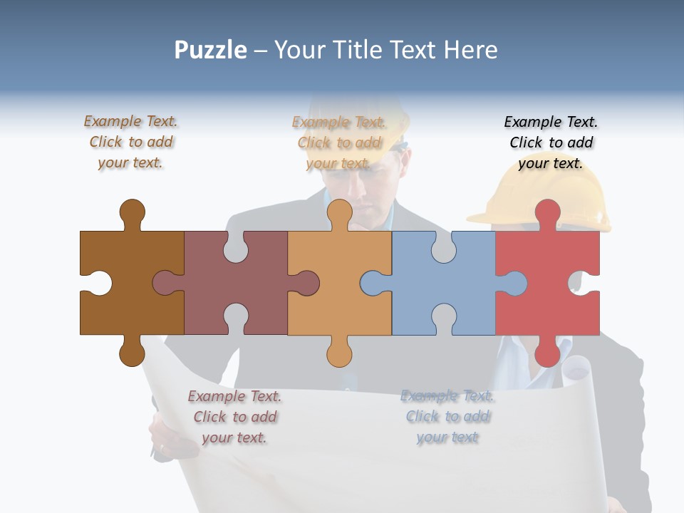 Working Urban Workplace PowerPoint Template