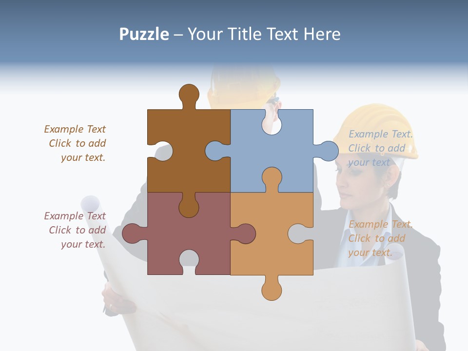 Working Urban Workplace PowerPoint Template