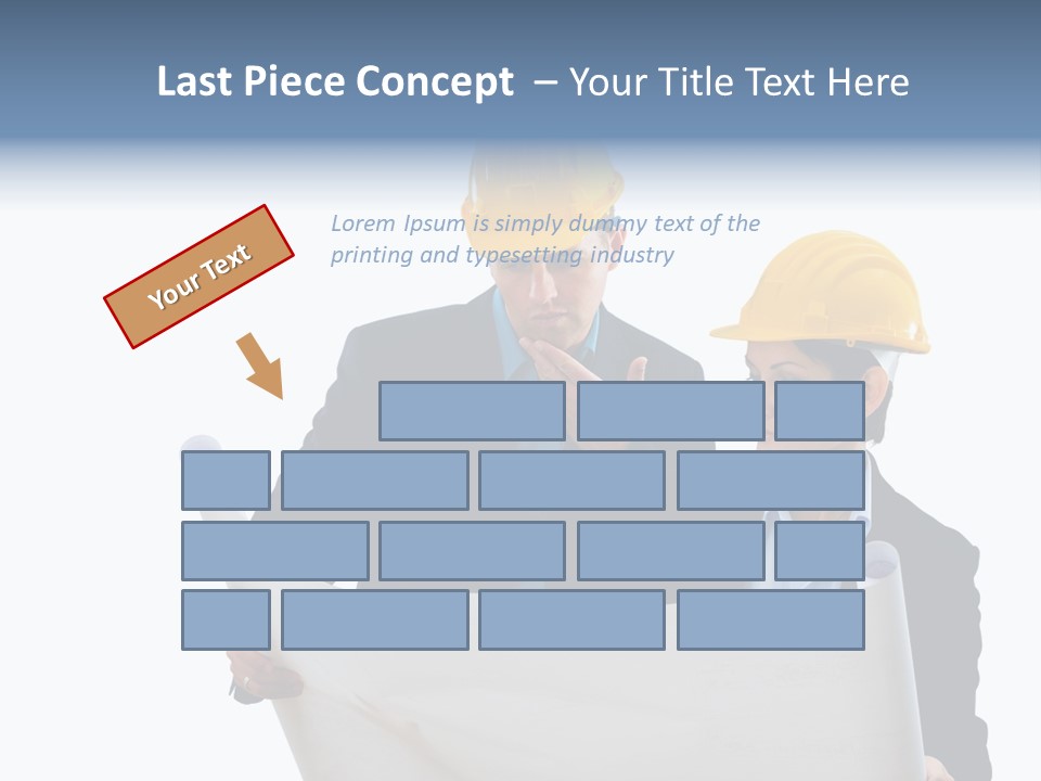 Working Urban Workplace PowerPoint Template