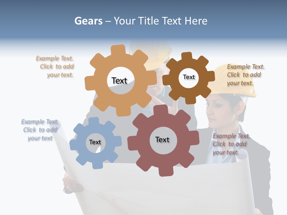 Working Urban Workplace PowerPoint Template