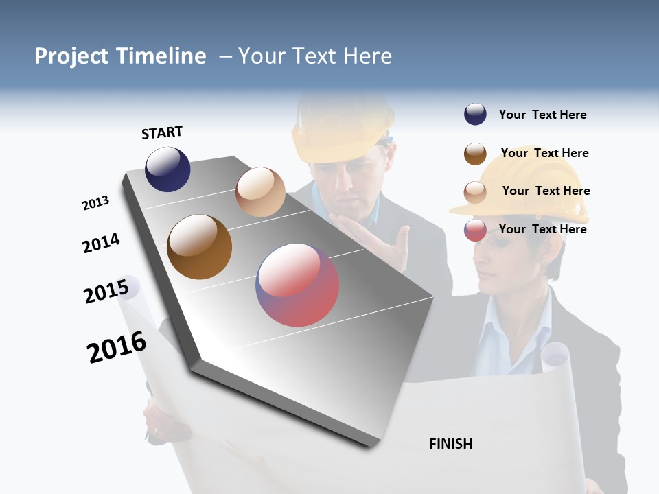 Working Urban Workplace PowerPoint Template