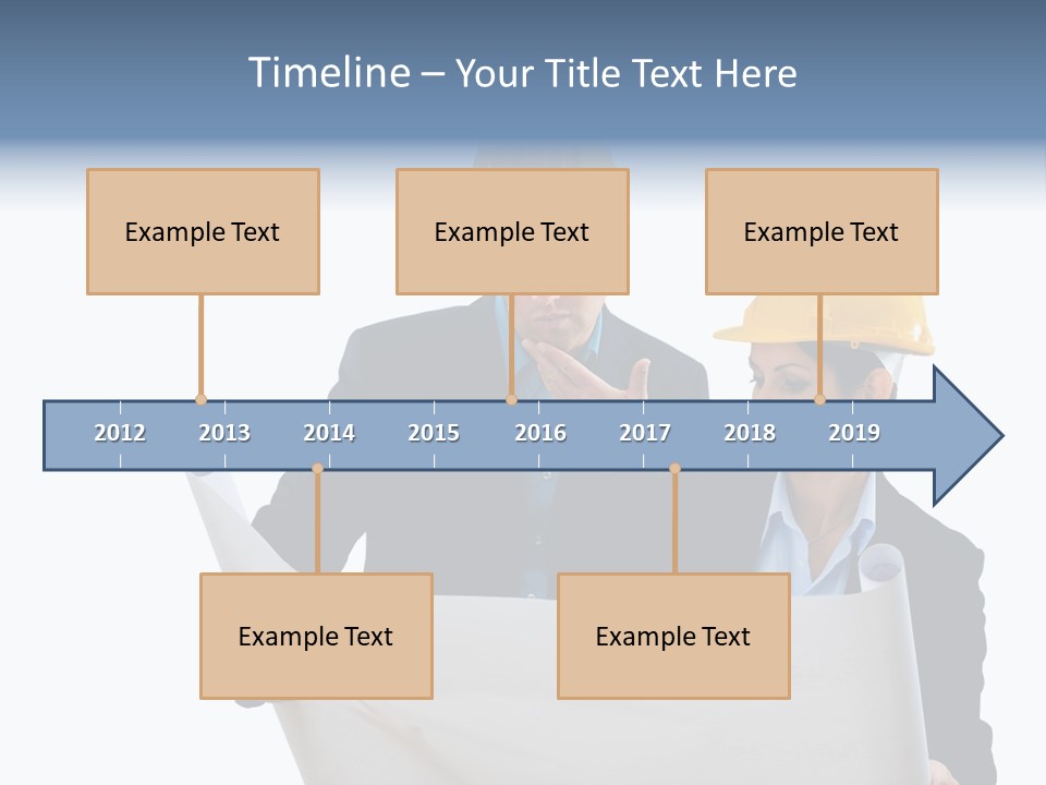 Working Urban Workplace PowerPoint Template