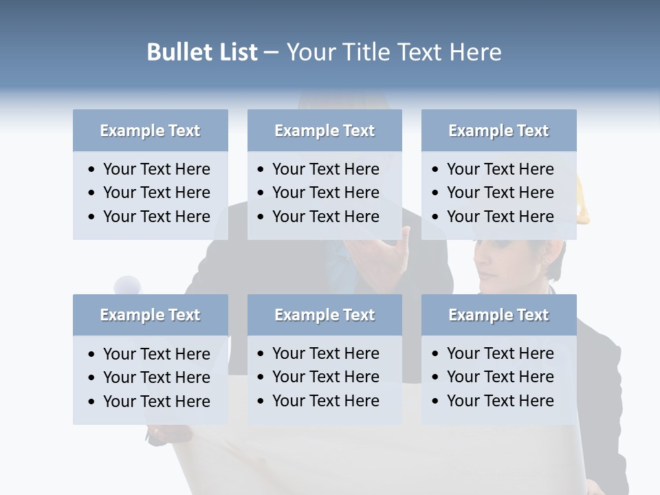 Working Urban Workplace PowerPoint Template