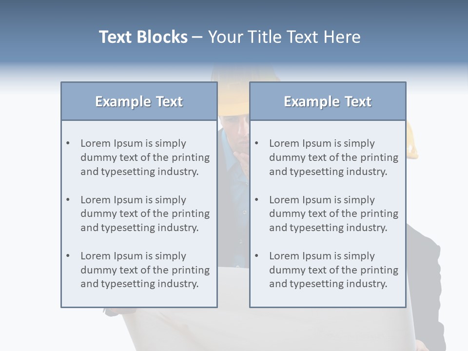 Working Urban Workplace PowerPoint Template