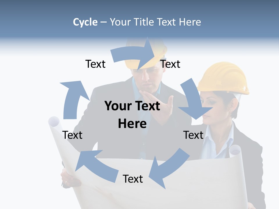 Working Urban Workplace PowerPoint Template