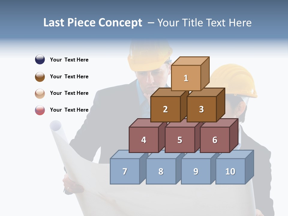 Working Urban Workplace PowerPoint Template