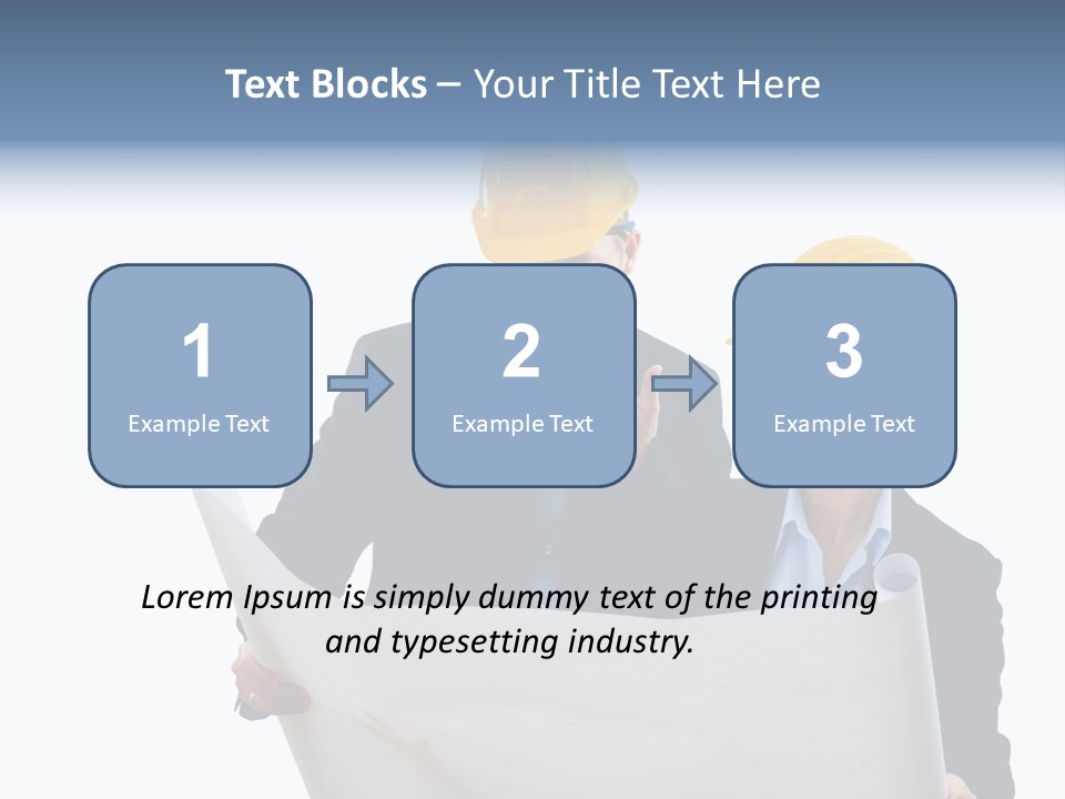 Working Urban Workplace PowerPoint Template