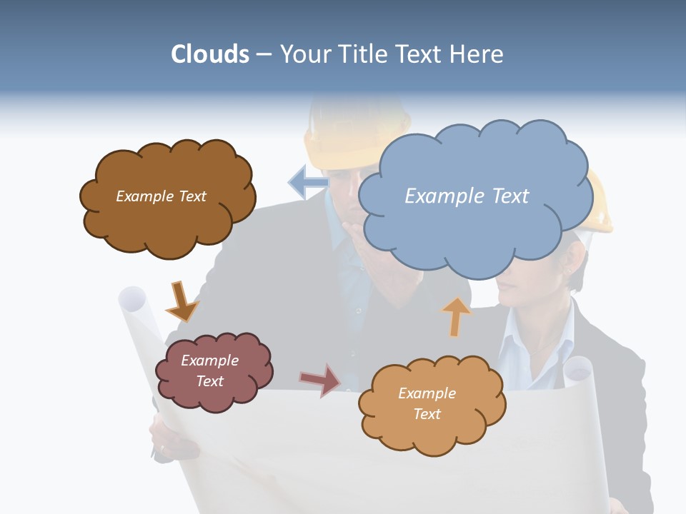 Working Urban Workplace PowerPoint Template