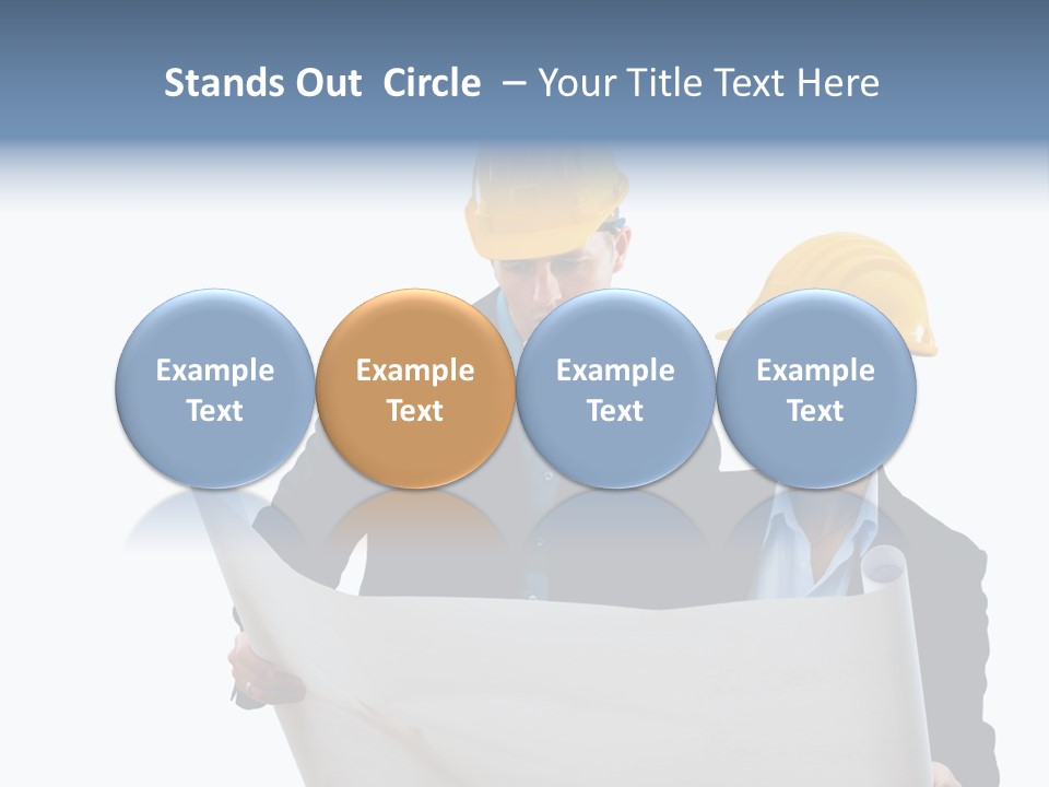 Working Urban Workplace PowerPoint Template