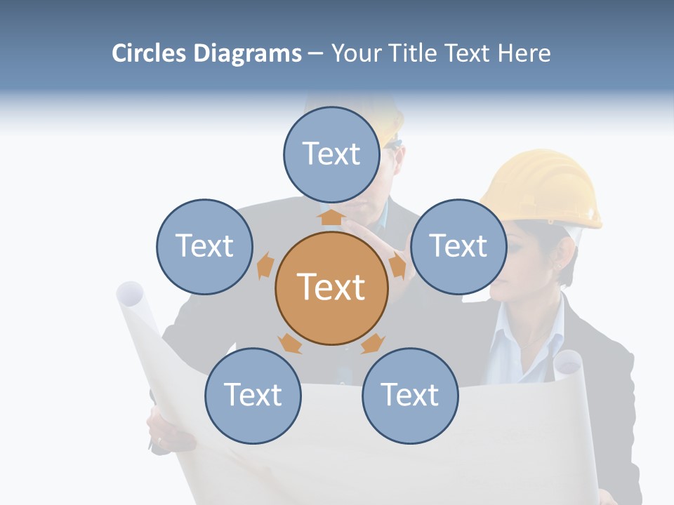 Working Urban Workplace PowerPoint Template