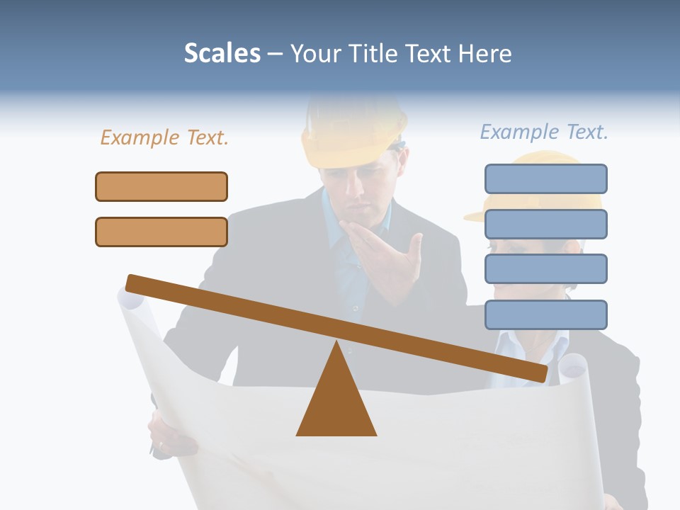 Working Urban Workplace PowerPoint Template