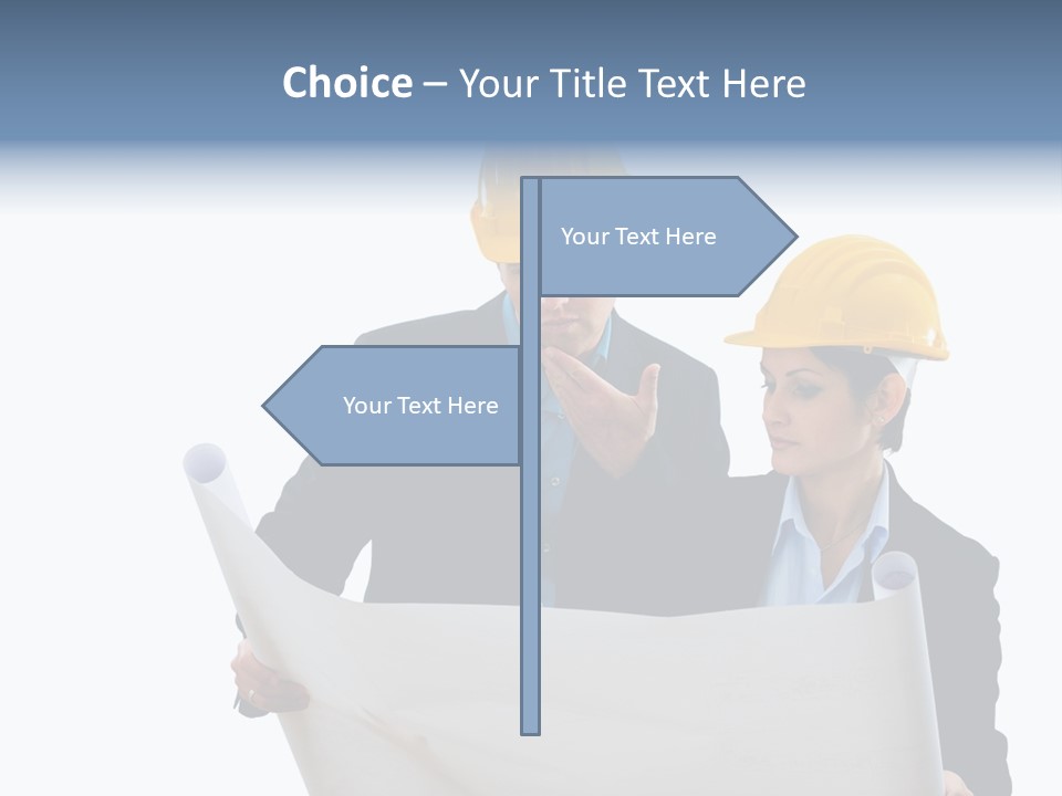 Working Urban Workplace PowerPoint Template