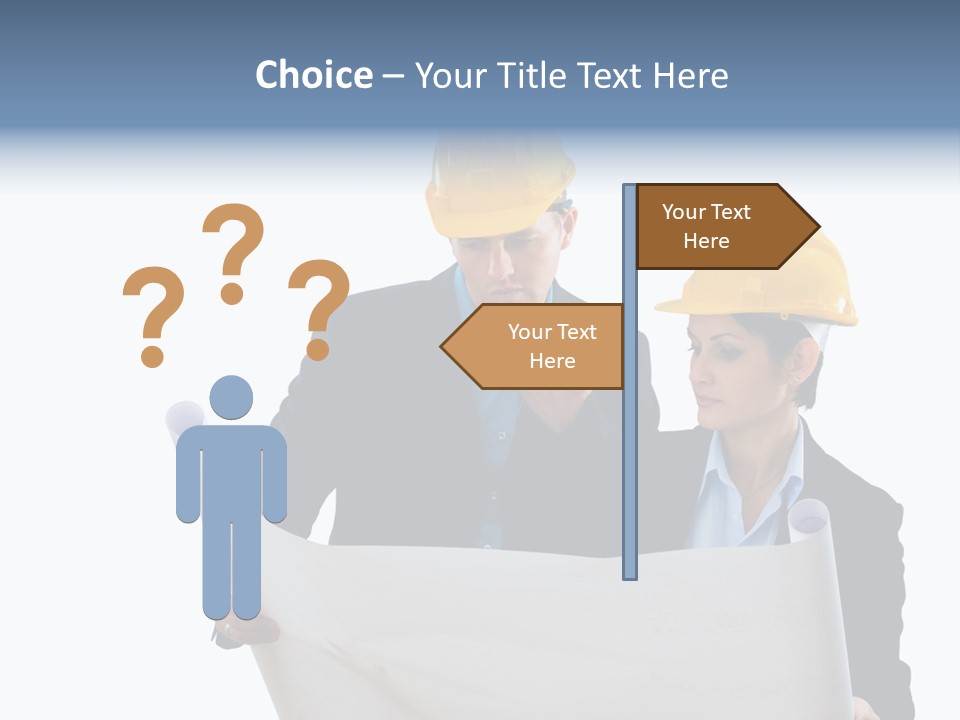 Working Urban Workplace PowerPoint Template