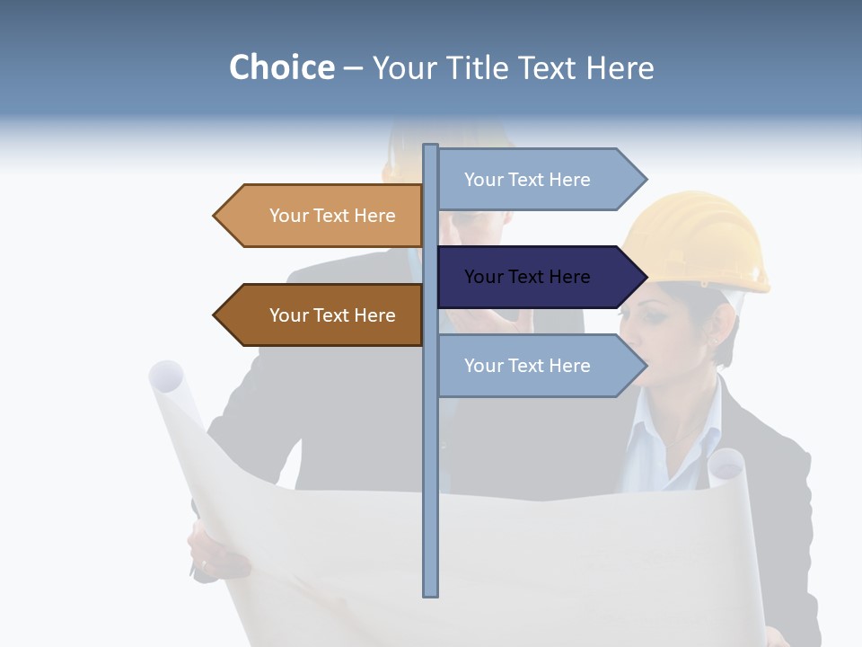 Working Urban Workplace PowerPoint Template