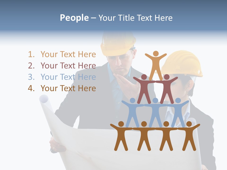 Working Urban Workplace PowerPoint Template