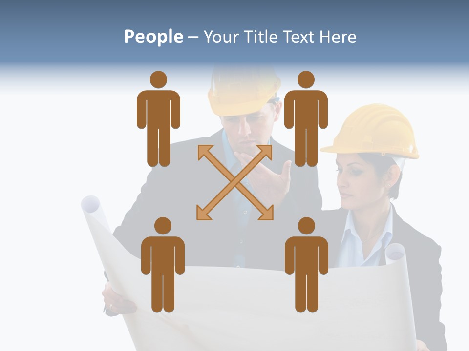 Working Urban Workplace PowerPoint Template