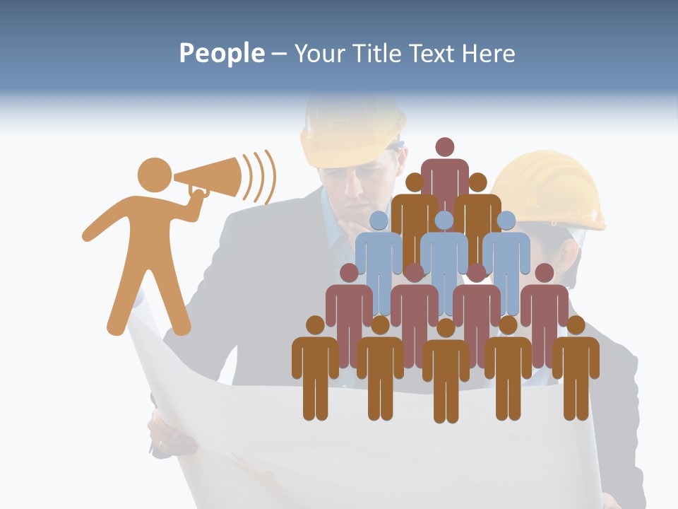 Working Urban Workplace PowerPoint Template