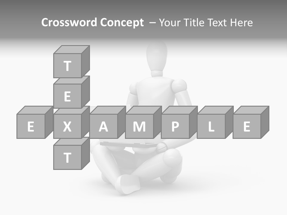 Reflection Heart Vector PowerPoint Template