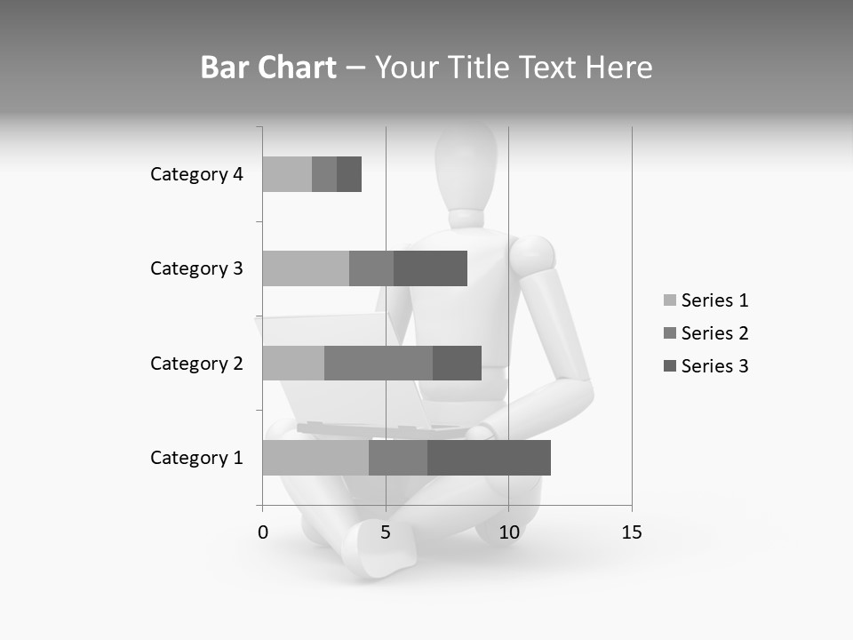 Reflection Heart Vector PowerPoint Template