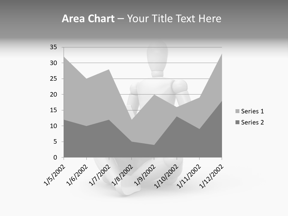 Reflection Heart Vector PowerPoint Template