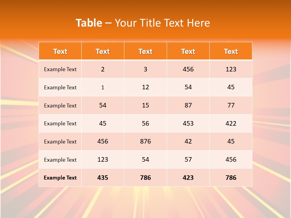 A Pair Of Dices On A Red And Yellow Background PowerPoint Template
