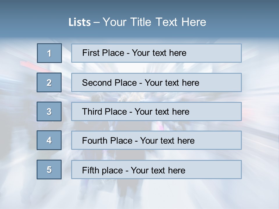 Subway Passenger Zoom PowerPoint Template