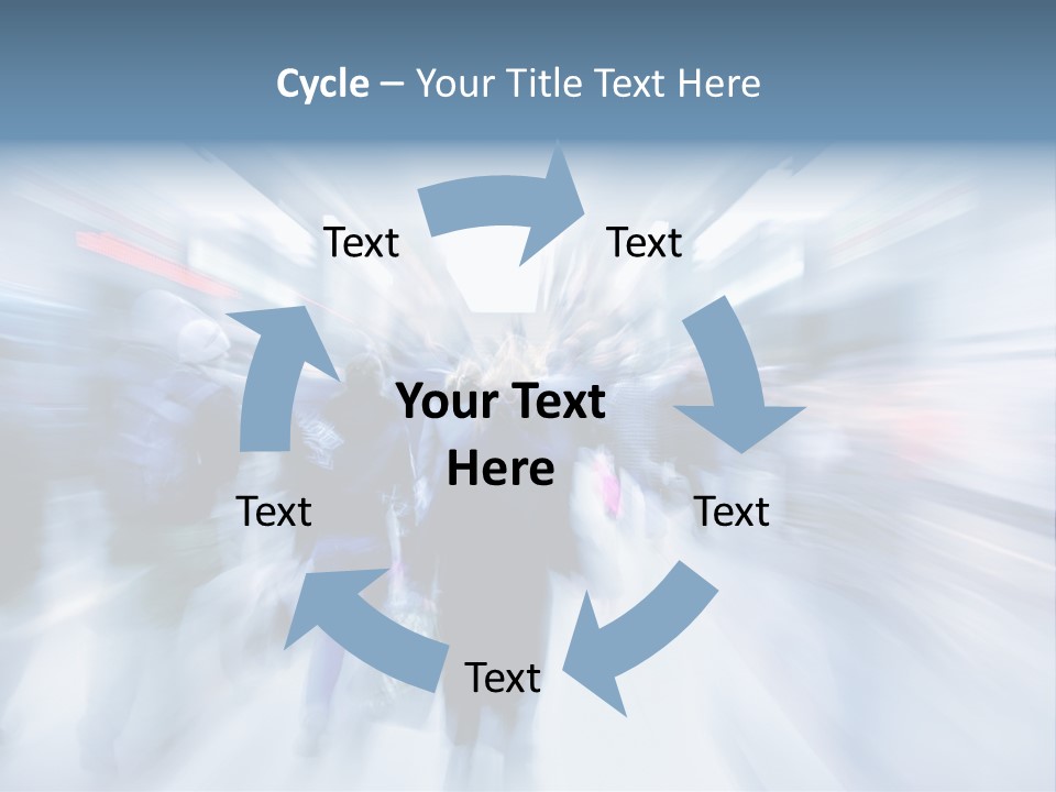 Subway Passenger Zoom PowerPoint Template