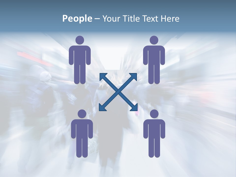 Subway Passenger Zoom PowerPoint Template