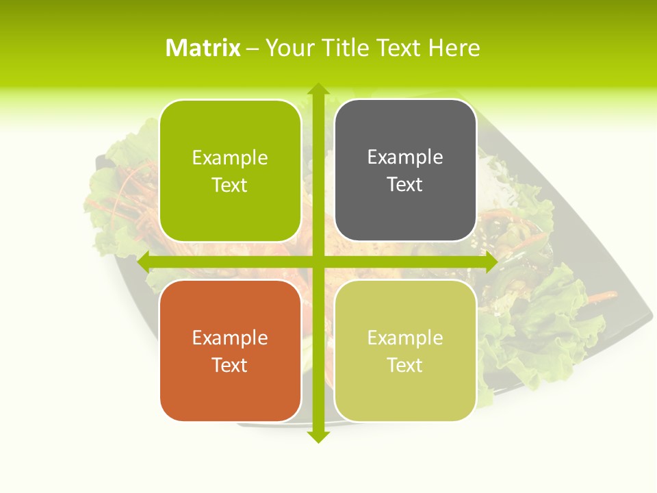 Parsley Food Eating PowerPoint Template