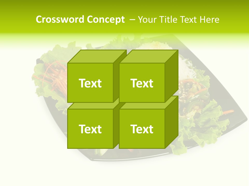 Parsley Food Eating PowerPoint Template