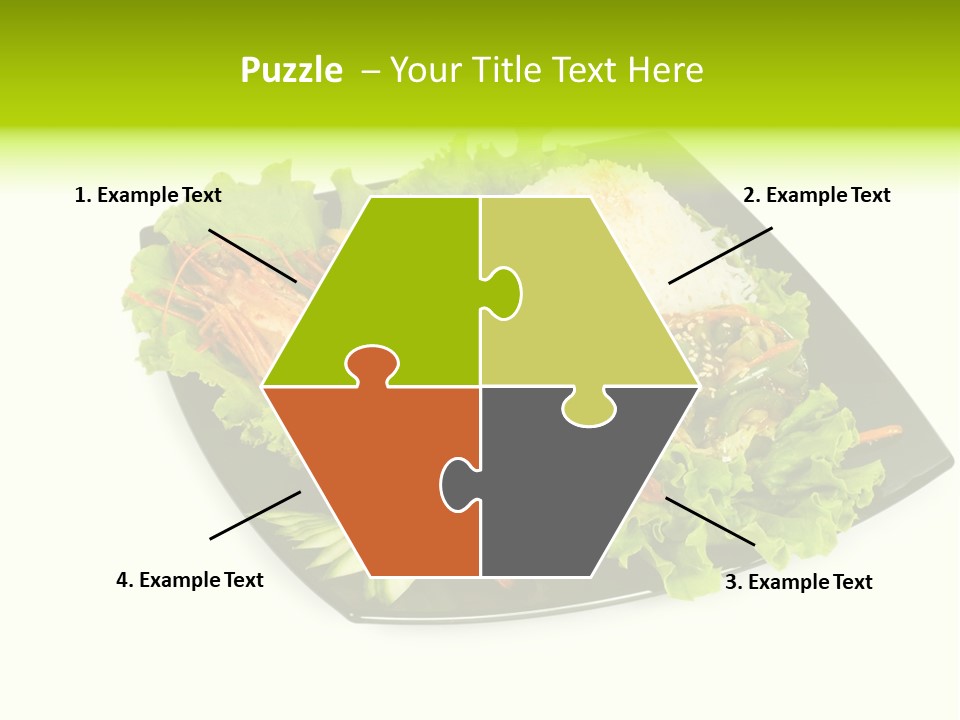 Parsley Food Eating PowerPoint Template