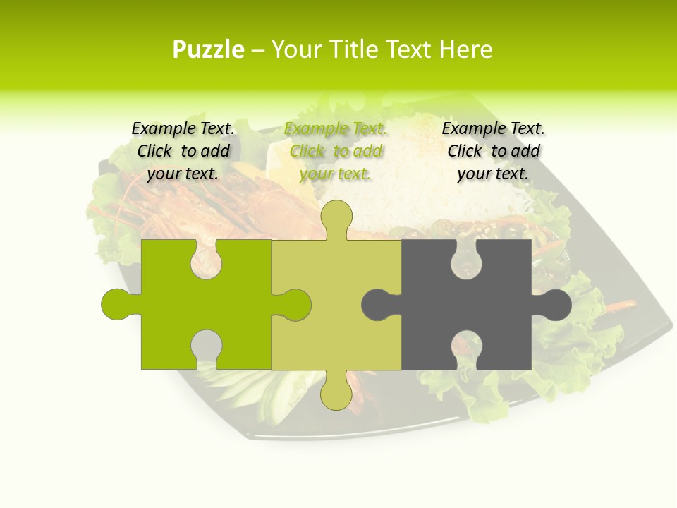 Parsley Food Eating PowerPoint Template