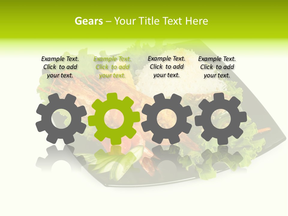 Parsley Food Eating PowerPoint Template