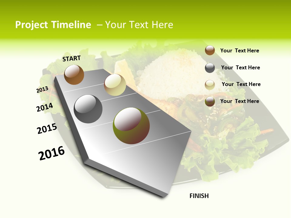 Parsley Food Eating PowerPoint Template