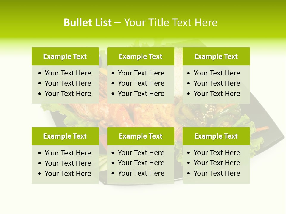 Parsley Food Eating PowerPoint Template