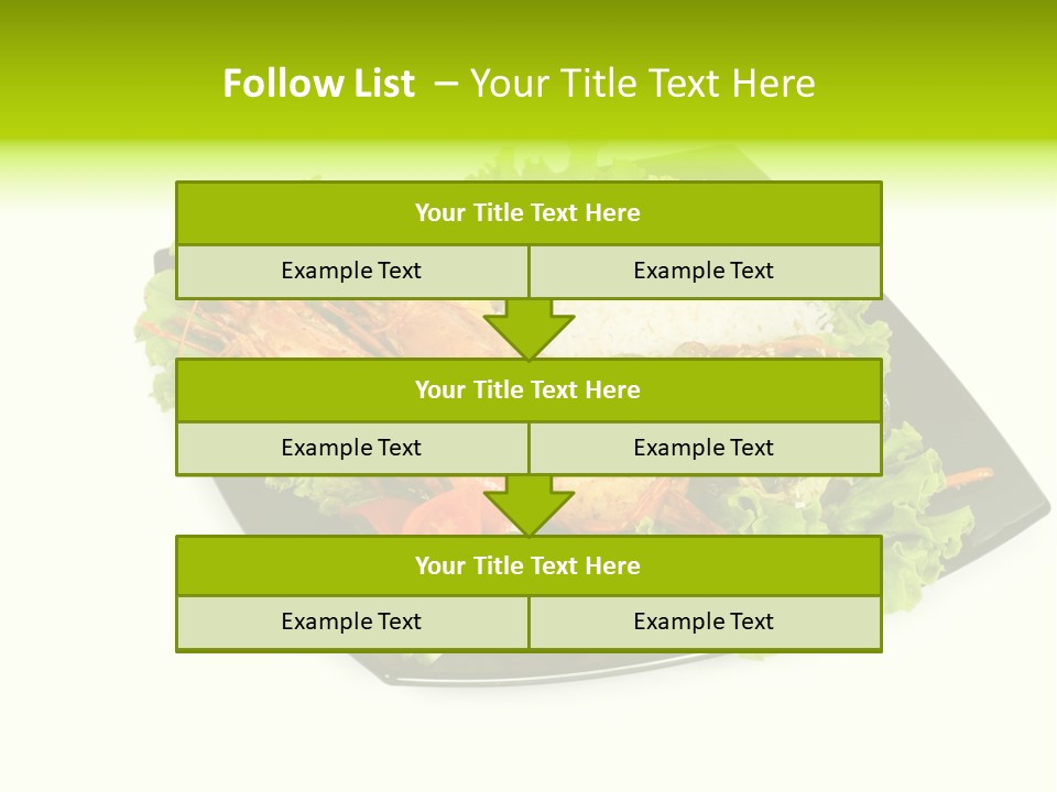 Parsley Food Eating PowerPoint Template