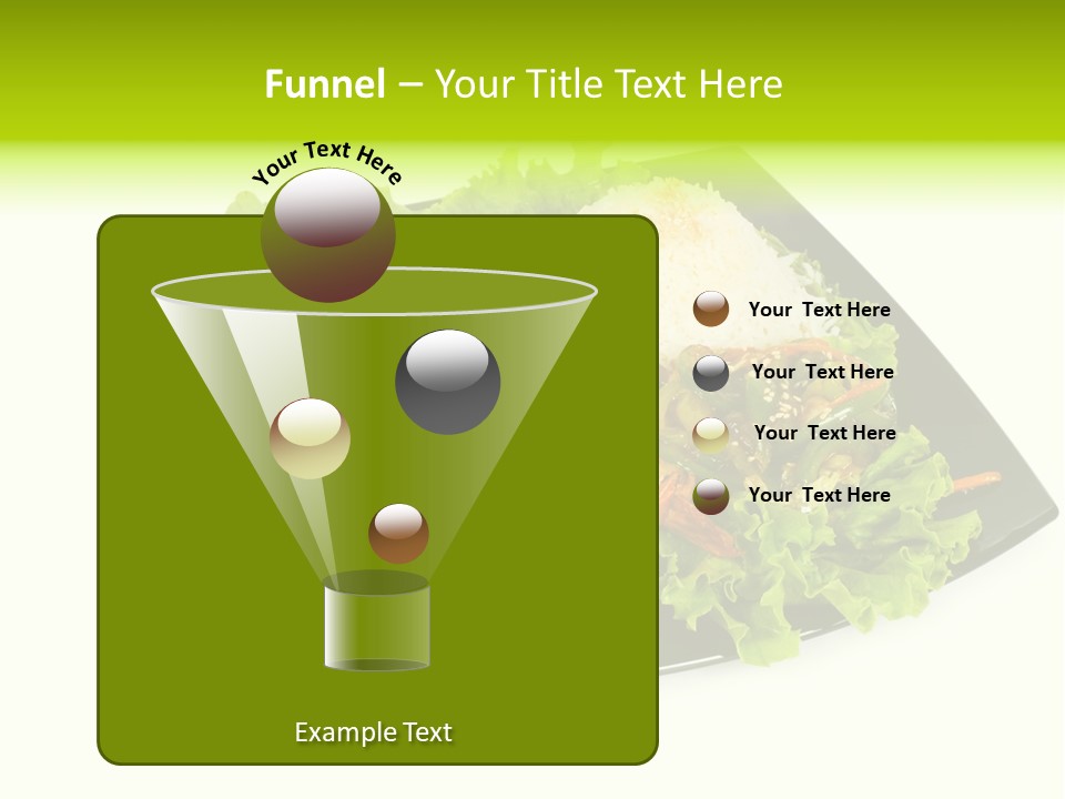 Parsley Food Eating PowerPoint Template