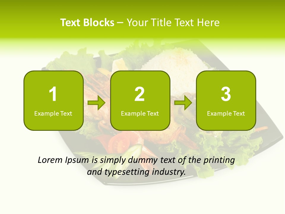 Parsley Food Eating PowerPoint Template