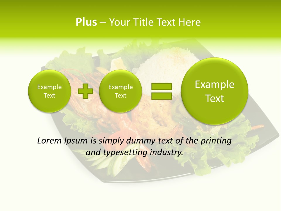 Parsley Food Eating PowerPoint Template
