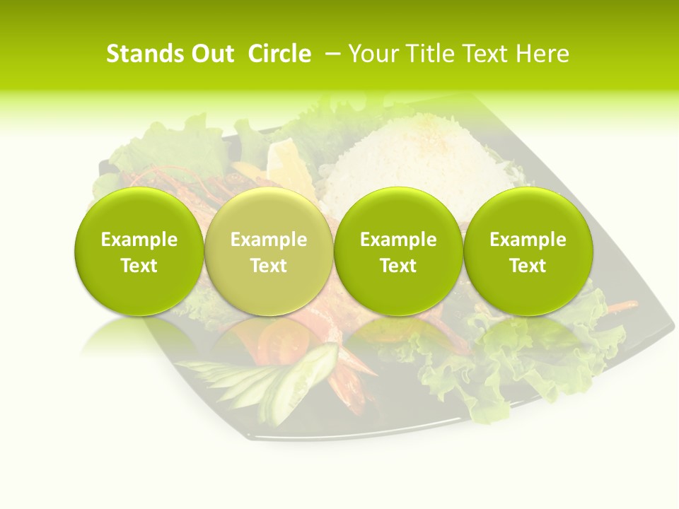 Parsley Food Eating PowerPoint Template