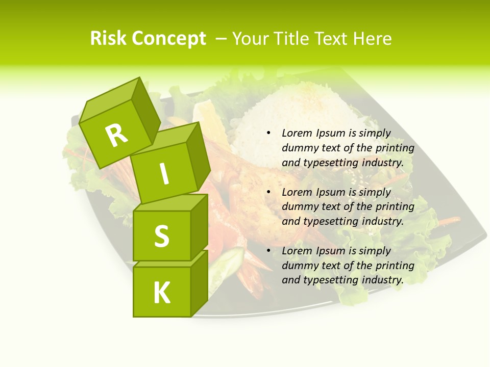 Parsley Food Eating PowerPoint Template