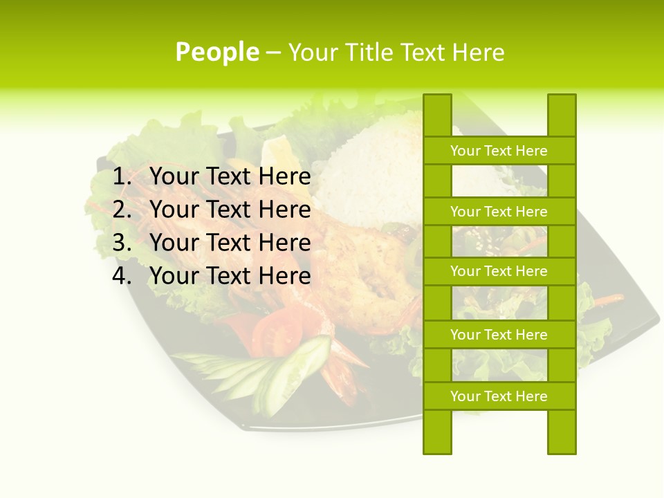 Parsley Food Eating PowerPoint Template