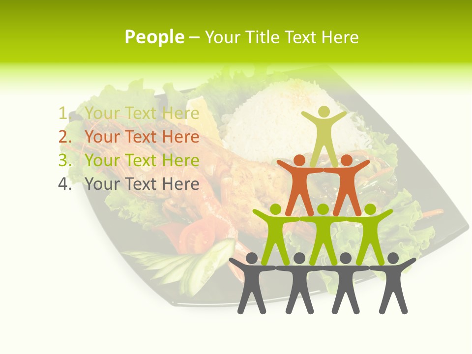 Parsley Food Eating PowerPoint Template