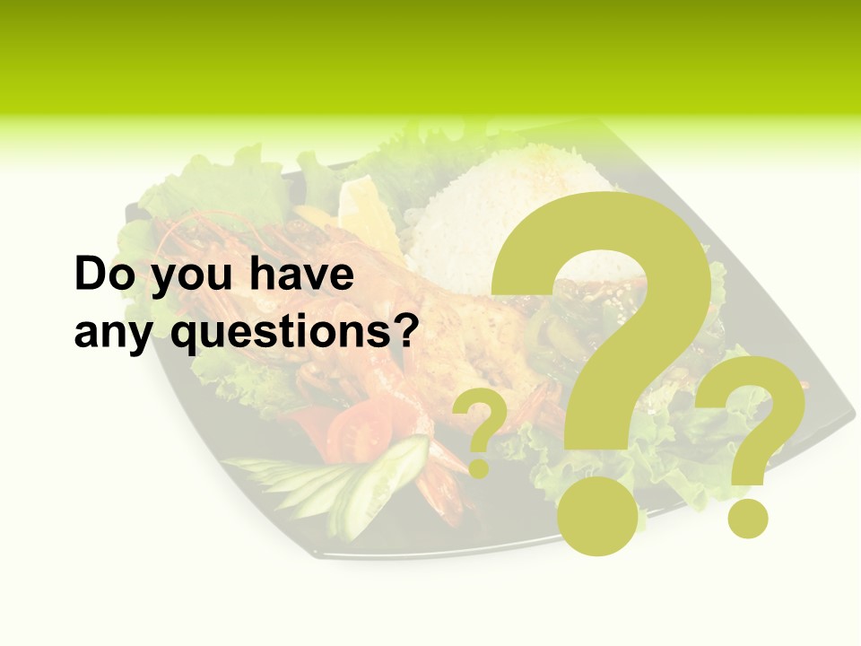 Parsley Food Eating PowerPoint Template