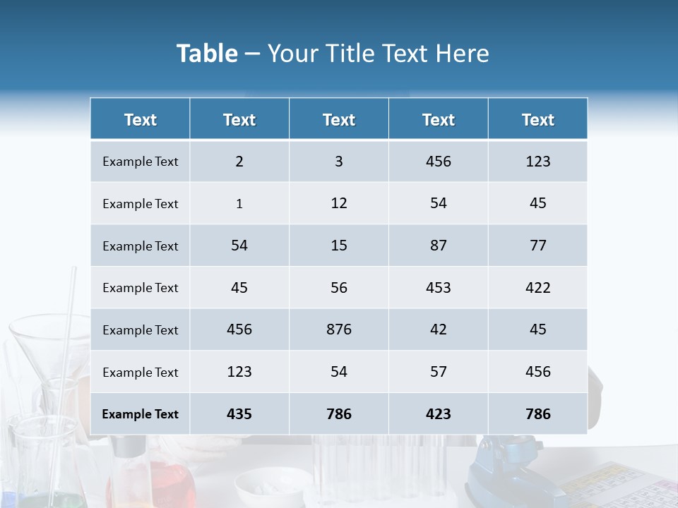 Boy Microbiology Analyzing PowerPoint Template