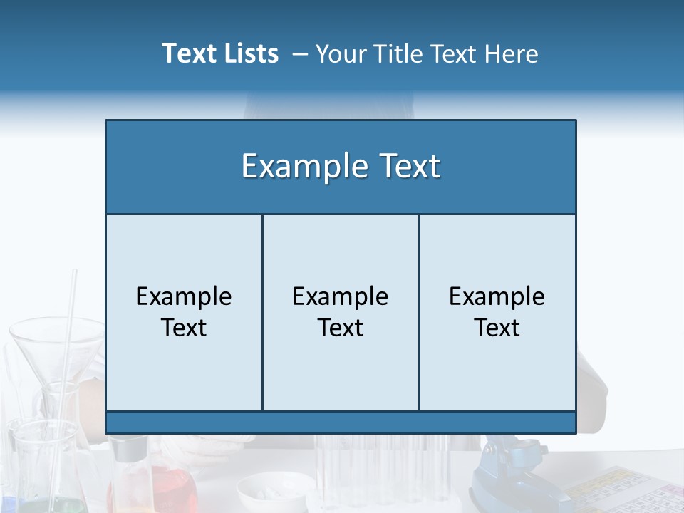 Boy Microbiology Analyzing PowerPoint Template